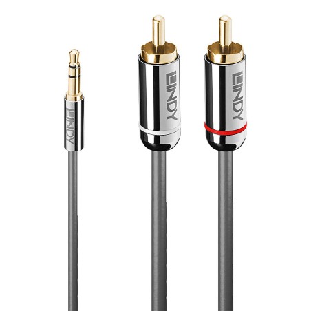 Lindy 1M Phono Audio Cable, Cromo
